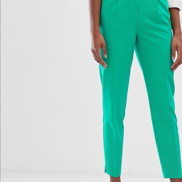 COPY - ASOS tall green high waisted cigarette pan… - Picture 4 of 4